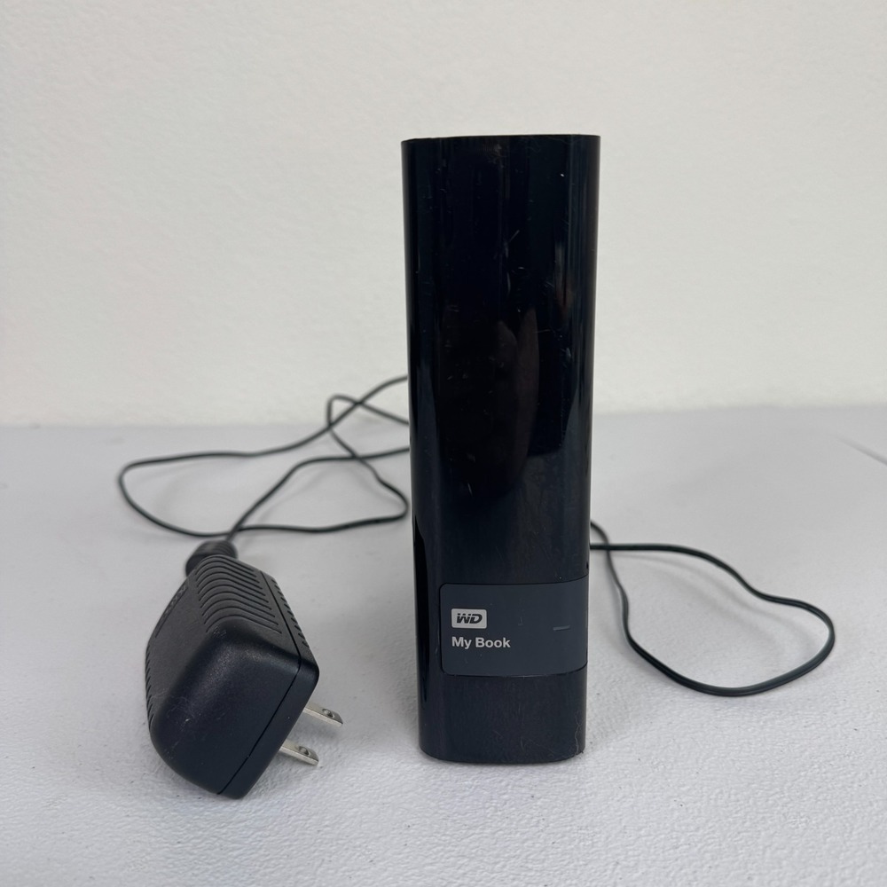 WD My Book 4TB USB 3.0 External Desktop Hard Drive WDBFJK0040HBK-04 NO USB